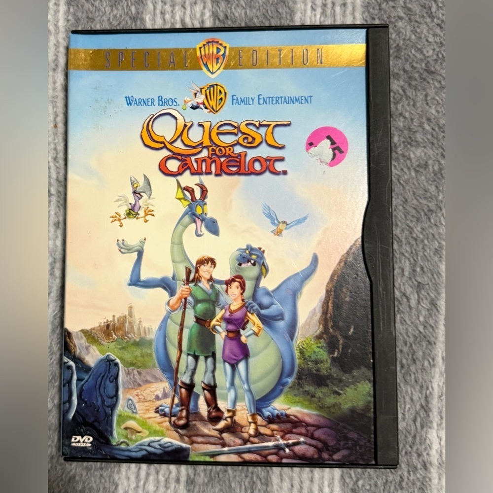 Quest for Camelot (1998) DVD, Warner Bros. Family Entertainment Special Edition